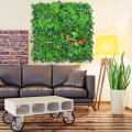 Indoor decoration artificial living trellis hedge walls with foliage